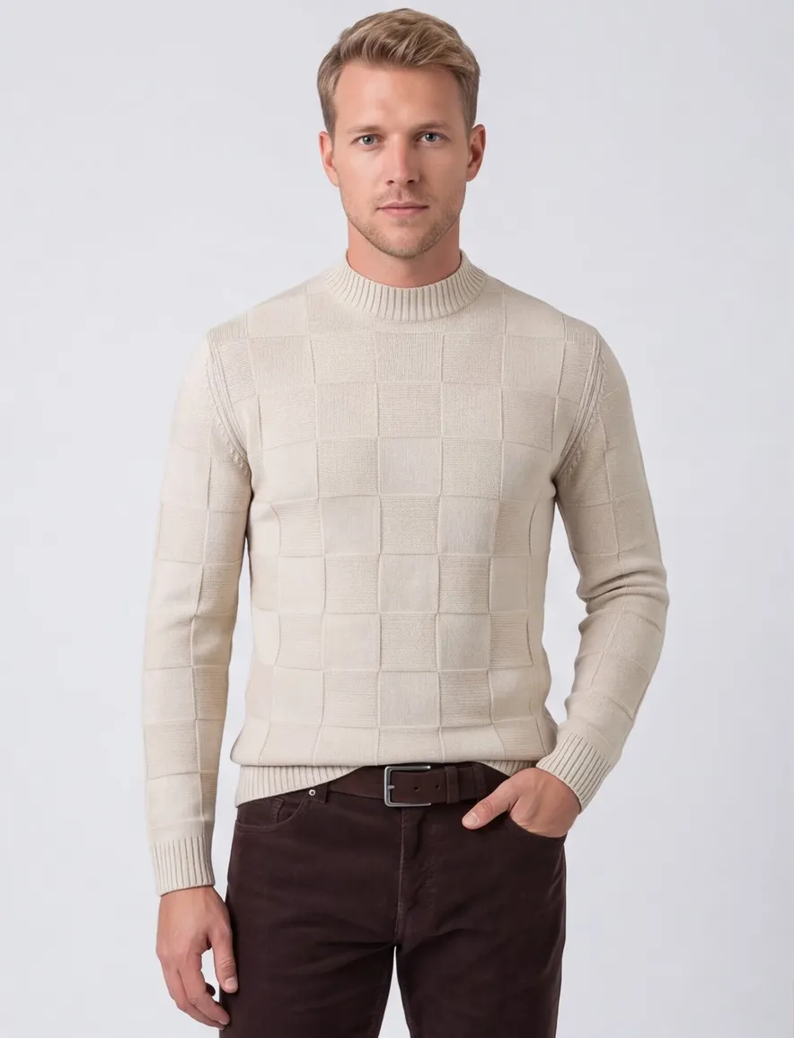 Trui Thomas Maine beige