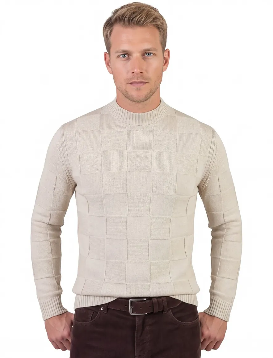 Trui Thomas Maine beige