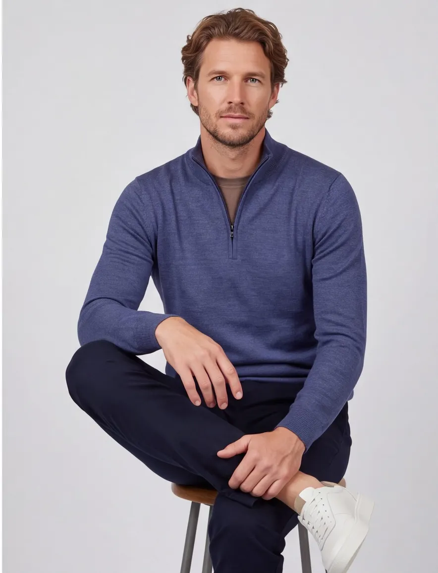 Trui Thomas Maine blauw