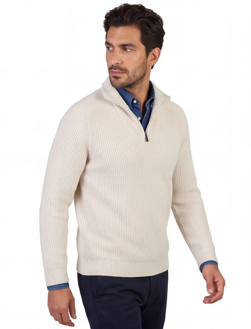 Trui Thomas Maine beige
