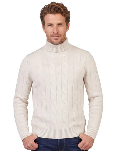 Thomas Maine Thomas Maine kabel coltrui creme lamswol