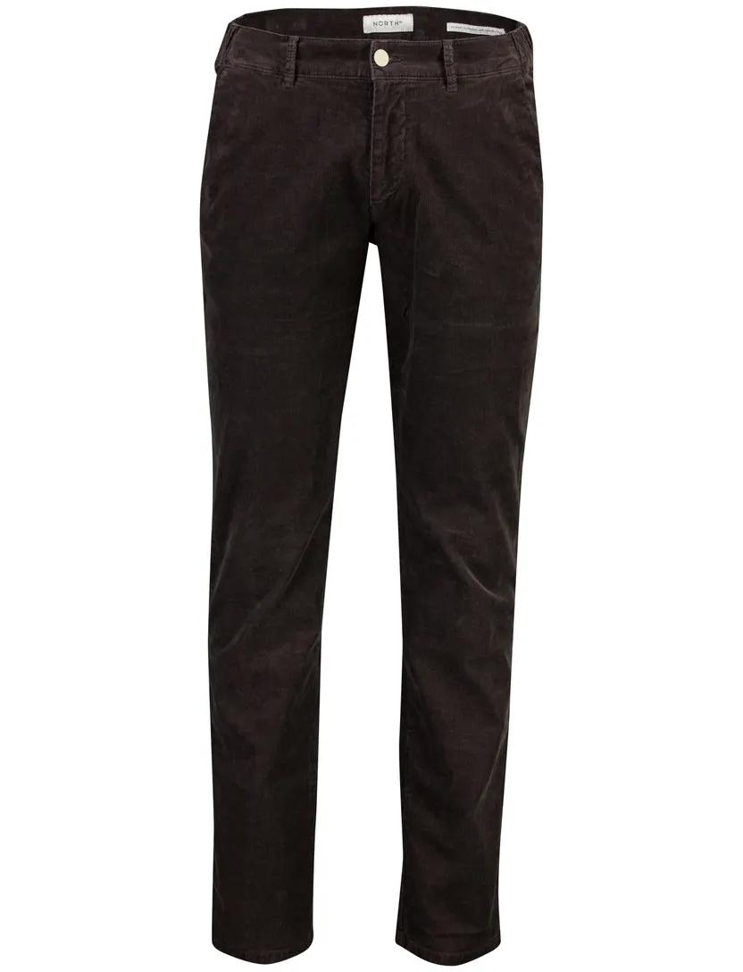 Broek North84 bruin corduroy