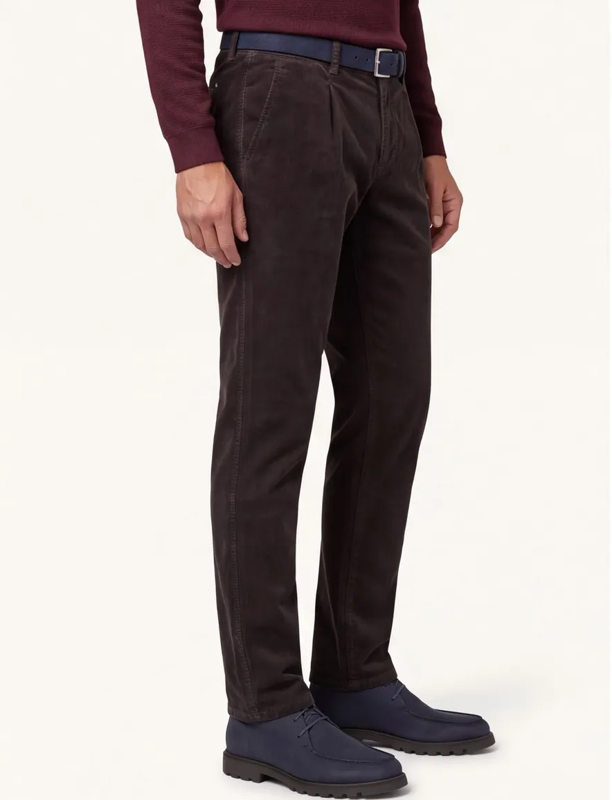 Broek North84 bruin Prestige Chino 212
