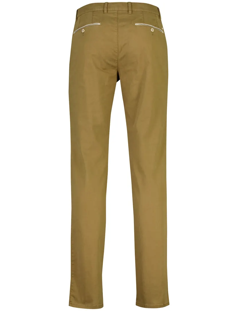 Broek North84 khaki normale fit