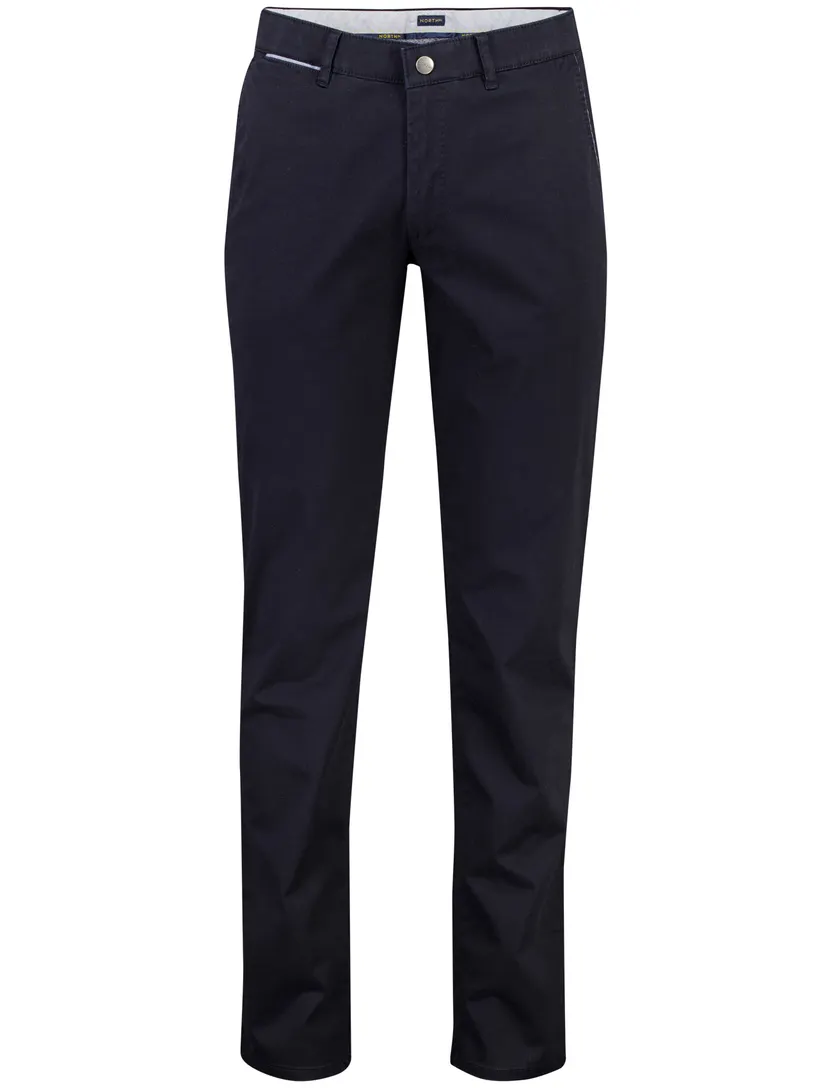 Broek North84 donkerblauw normale fit
