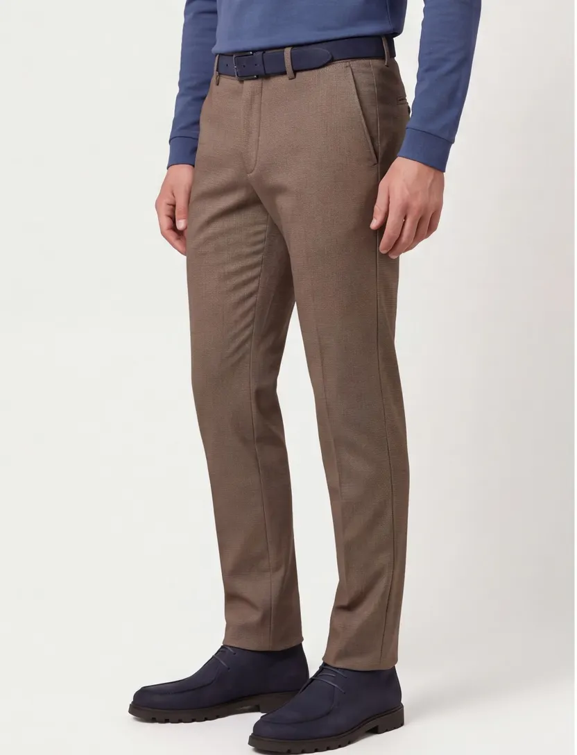 Broeken North84 beige Luxury Comfort Chino