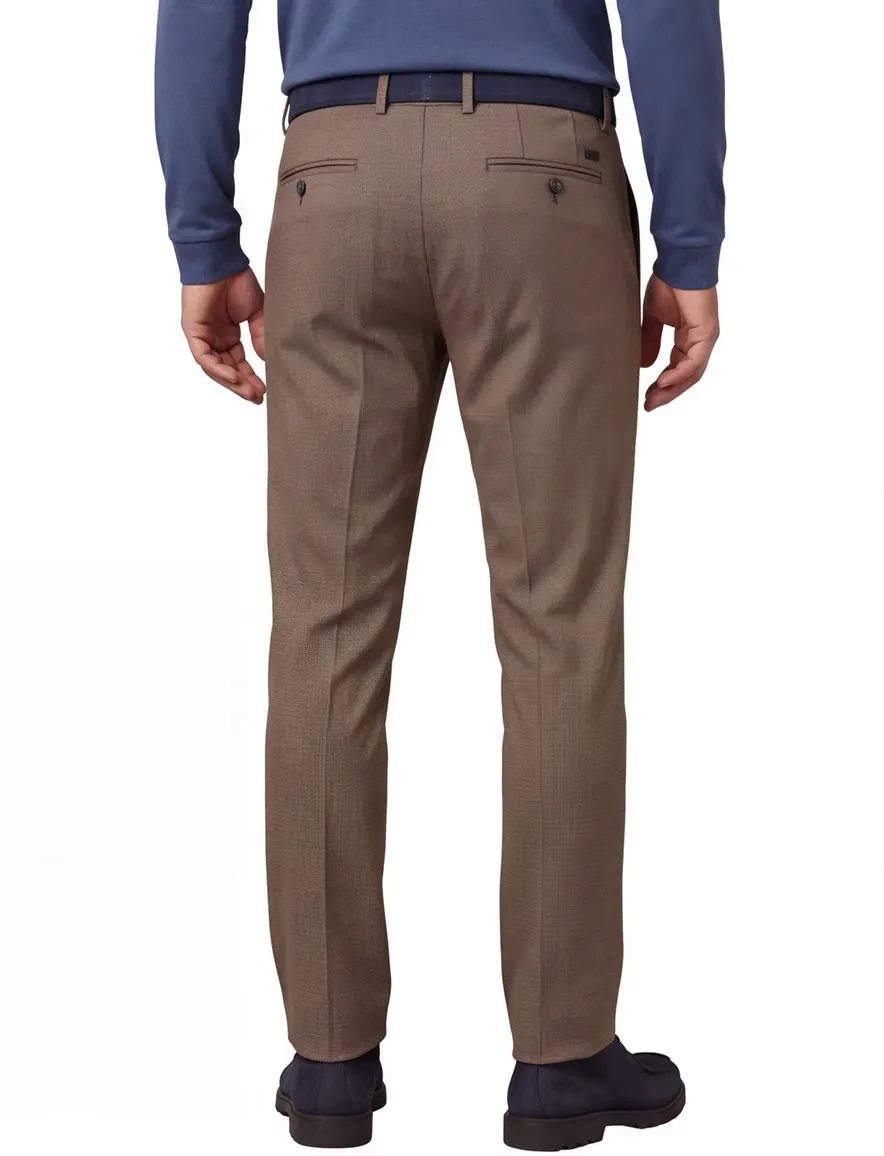 Broek North84 beige Luxury Comfort Chino 254