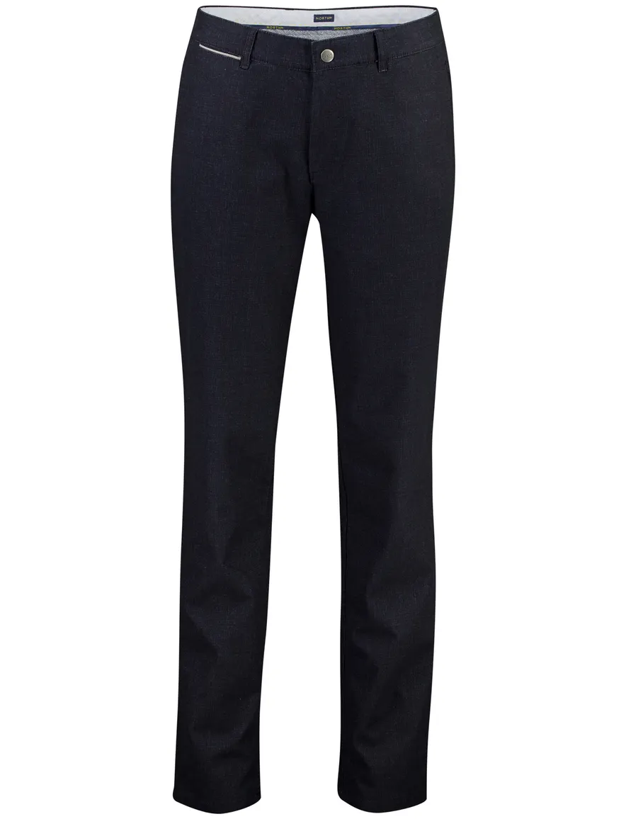 Broek North84 donkerblauw Luxury Comfort Chino 412
