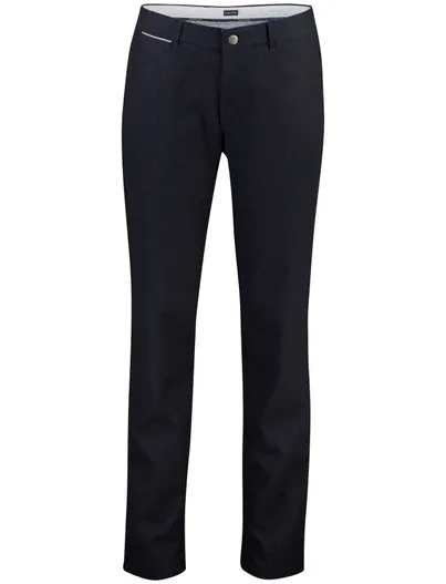 North84 North84 chino donkerblauw gemeleerd