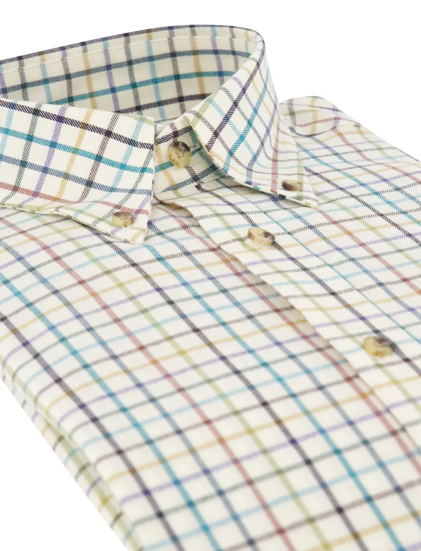 Overhemd Viyella creme