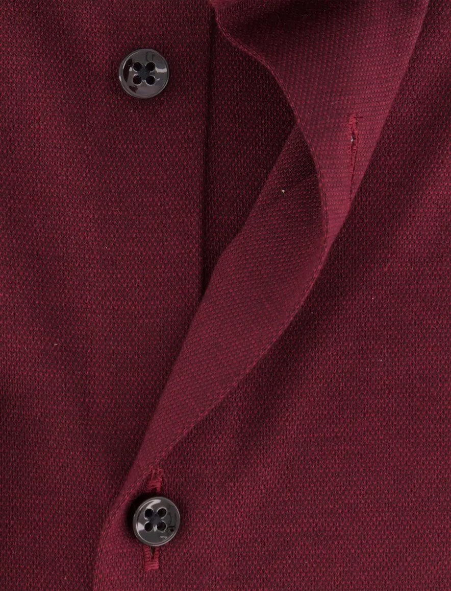 Desoto overhemd bordeaux jersey