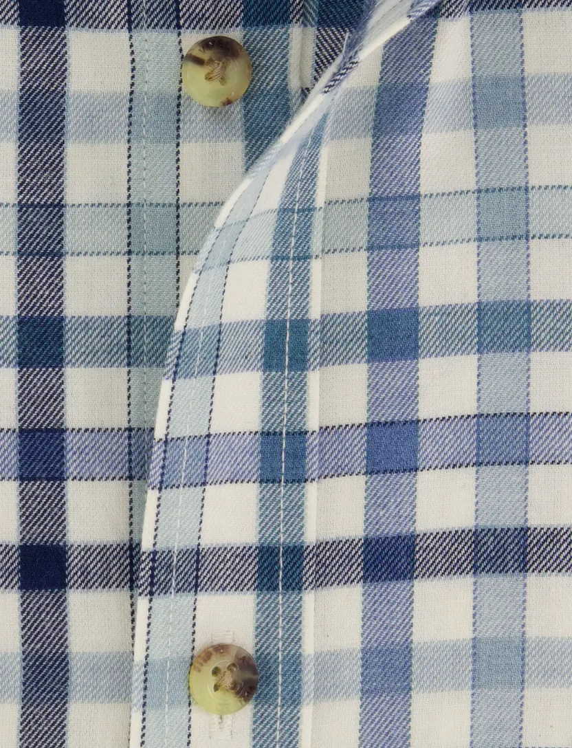 Overhemd Viyella blauw