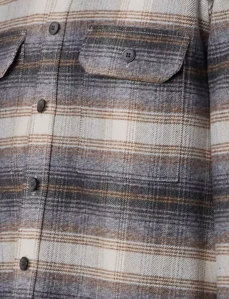 Overshirt Casa Moda donkerblauw katoen