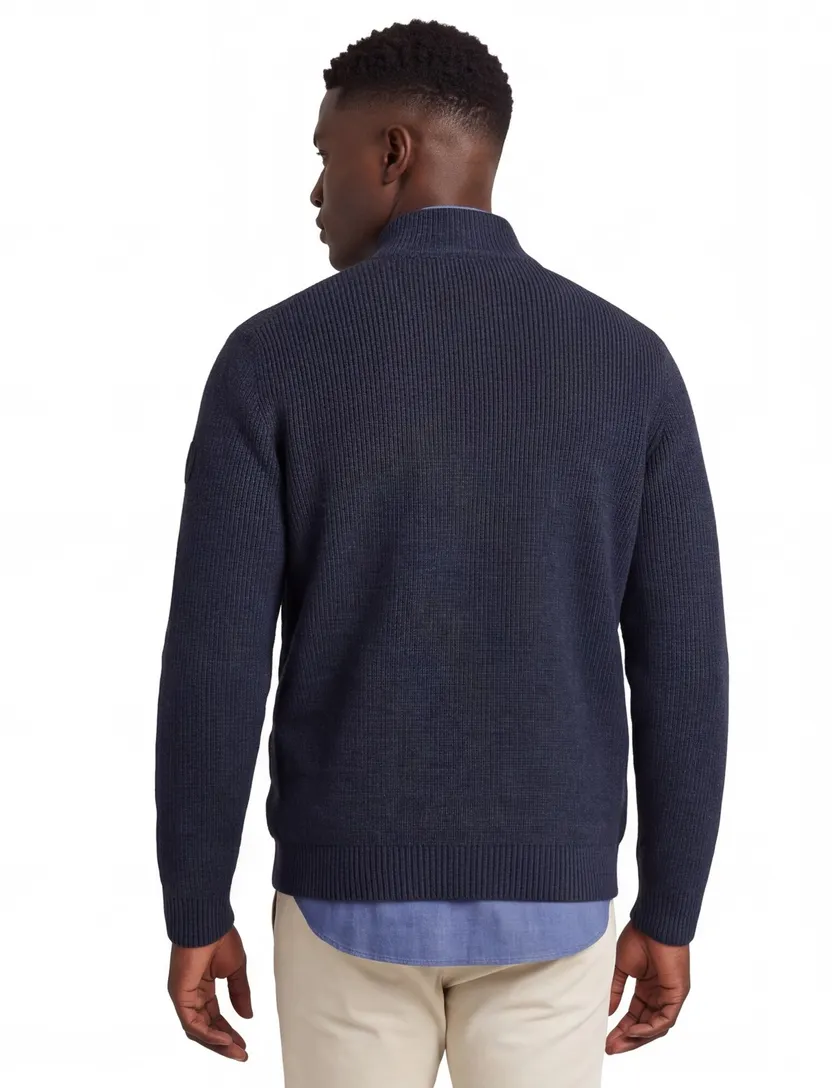 Vest Casa Moda donkerblauw