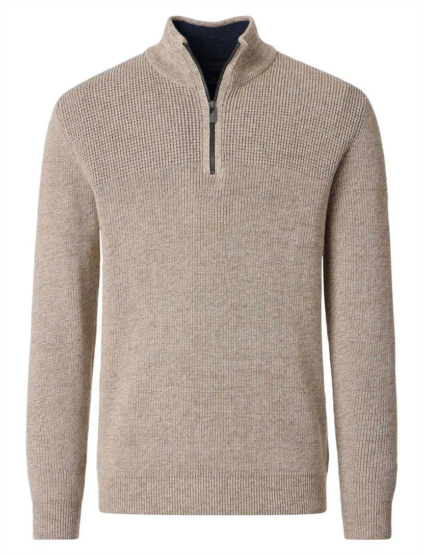 Trui Casa Moda beige katoen