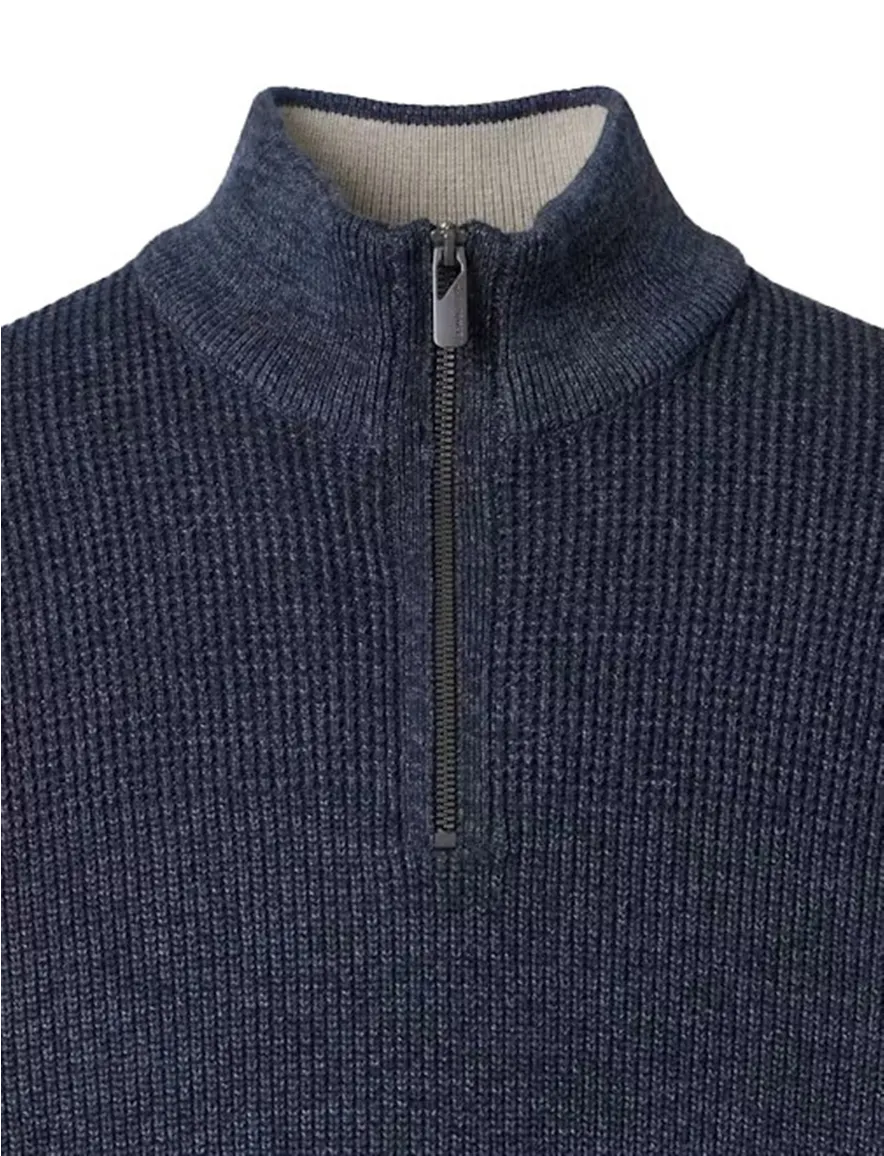 Trui Casa Moda donkerblauw