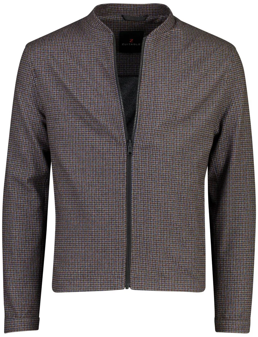 Vest Zuitable bruin polyester