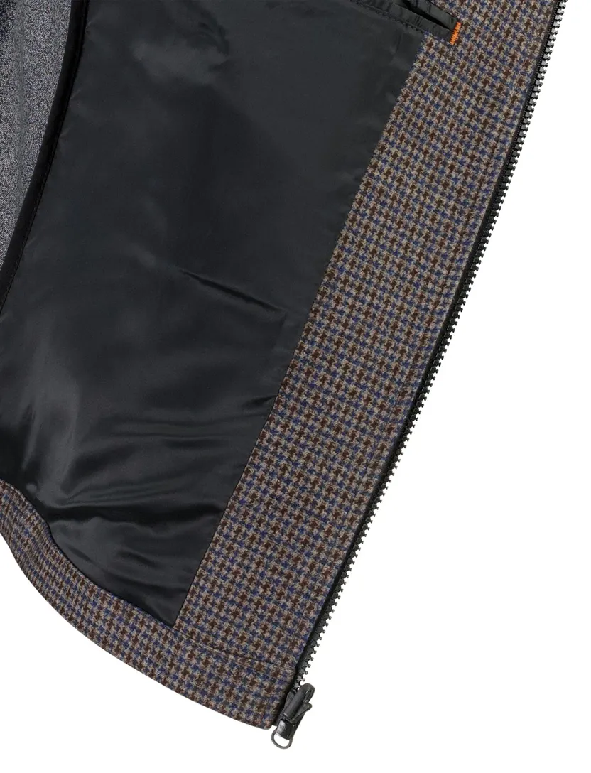 Vest Zuitable bruin polyester