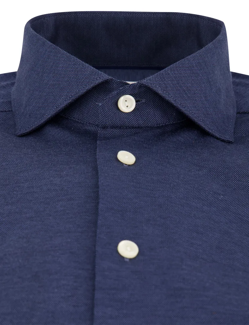 Overhemden Eton Contemporary Fit donkerblauw