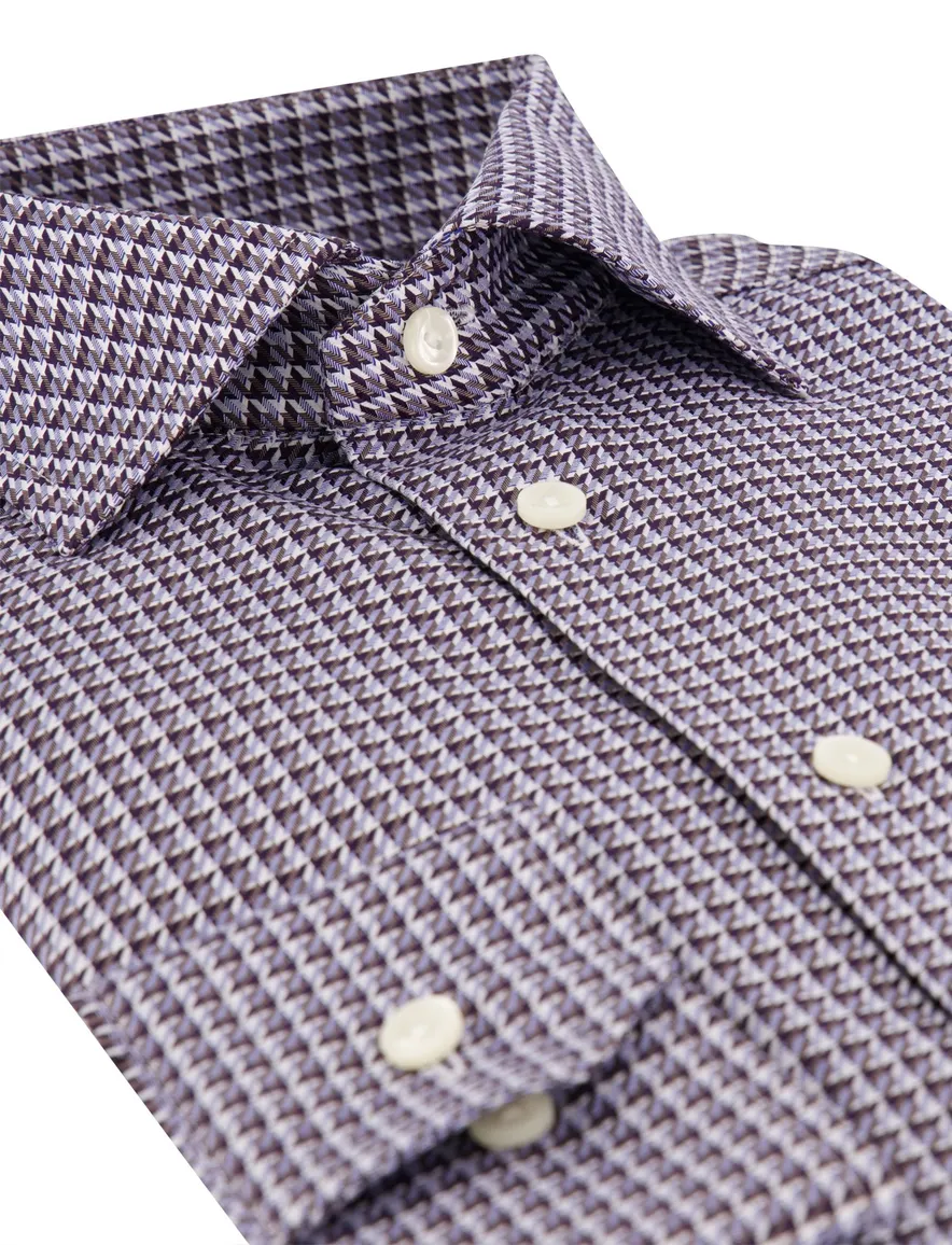 Overhemd Eton blauw