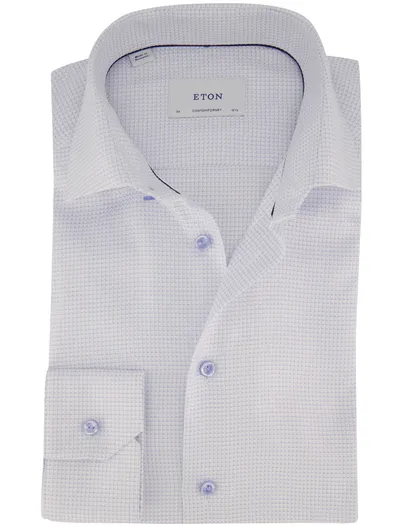 Eton Overhemd Eton Contemporary Fit lichtblauw