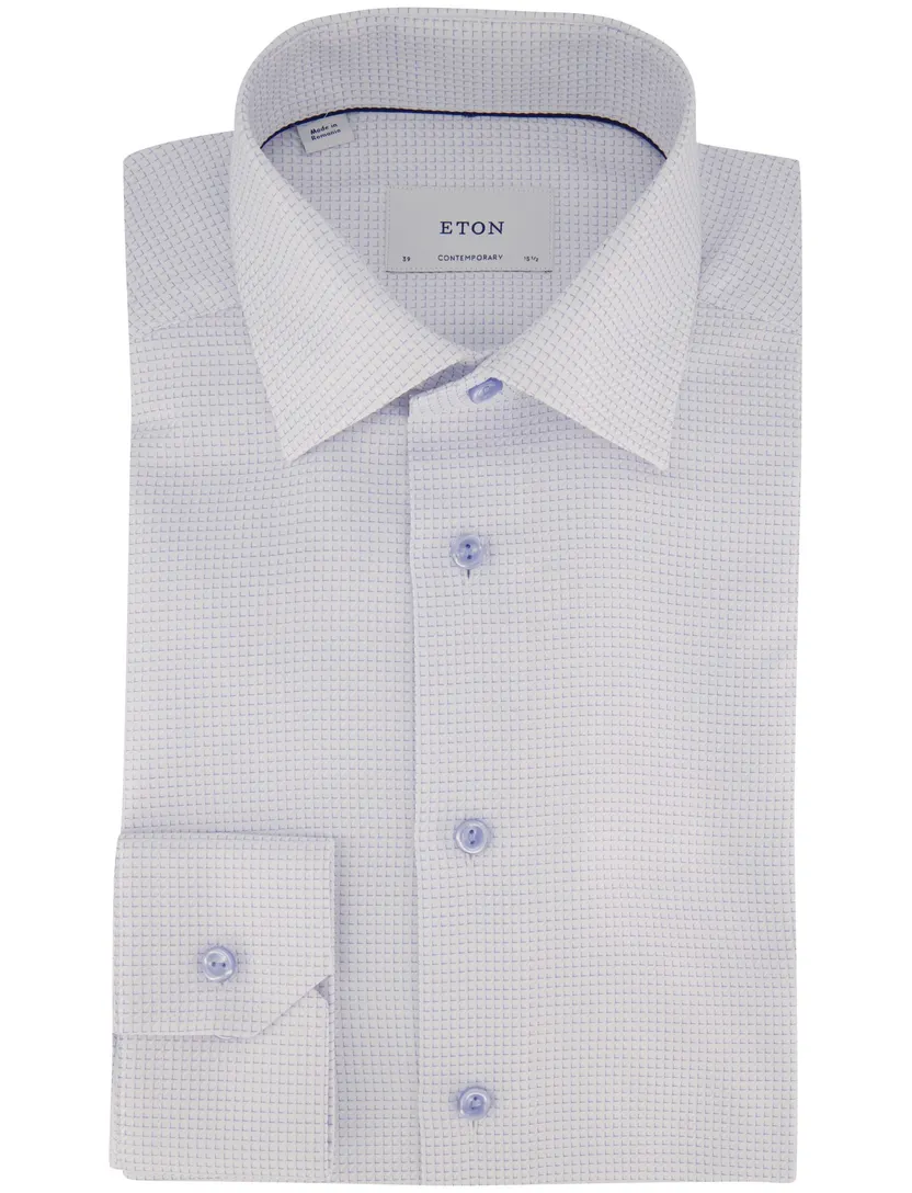 Overhemd Eton Contemporary Fit lichtblauw