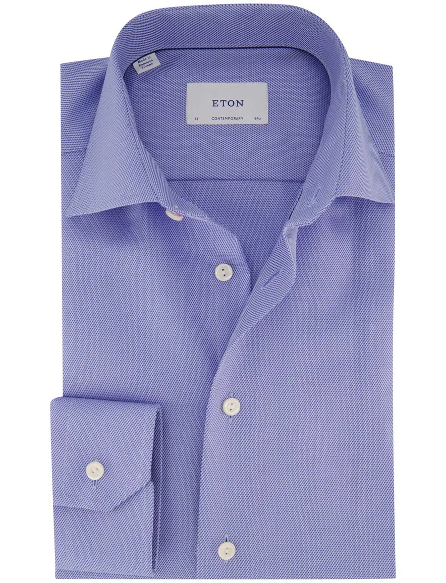 Overhemd Eton blauw