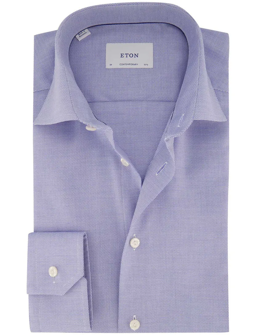 Overhemd Eton blauw