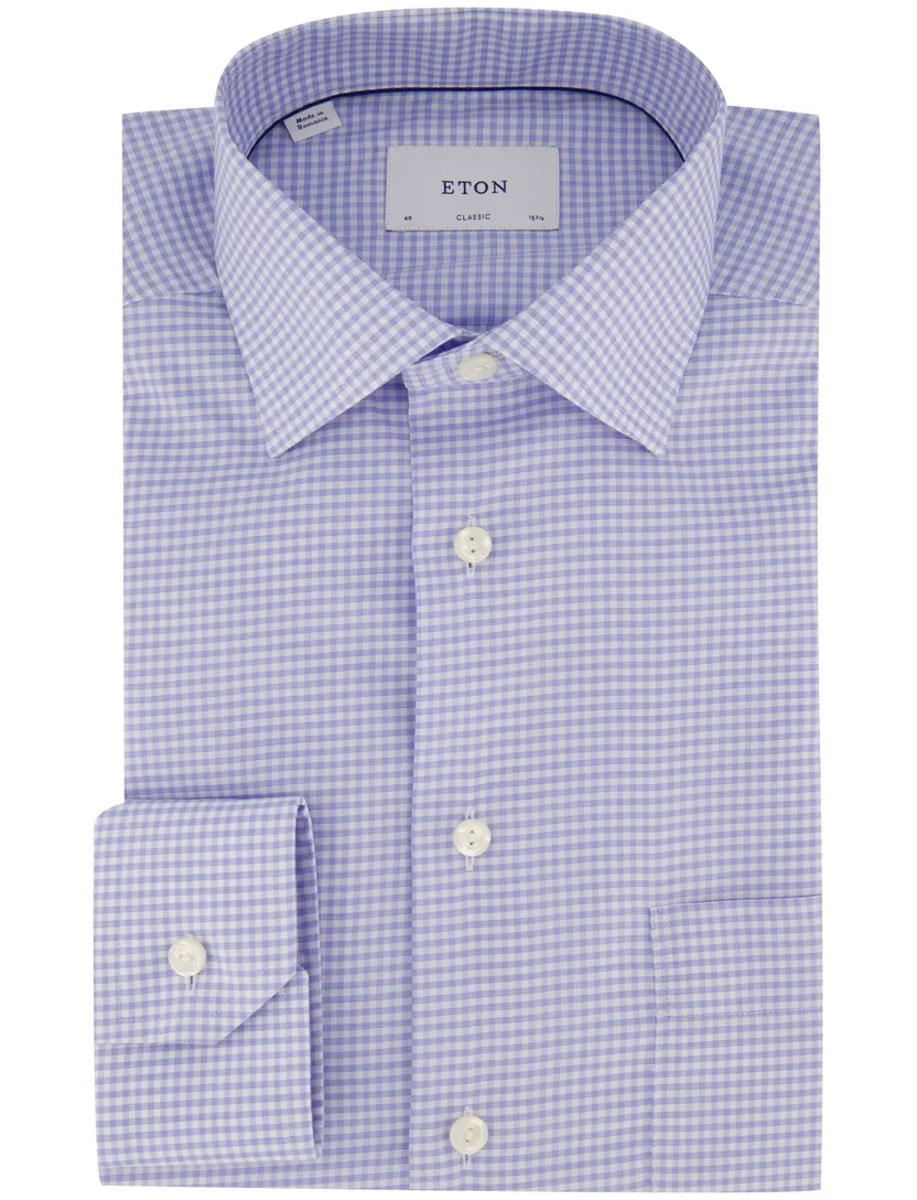 Overhemden Eton Classic Fit lichtblauw
