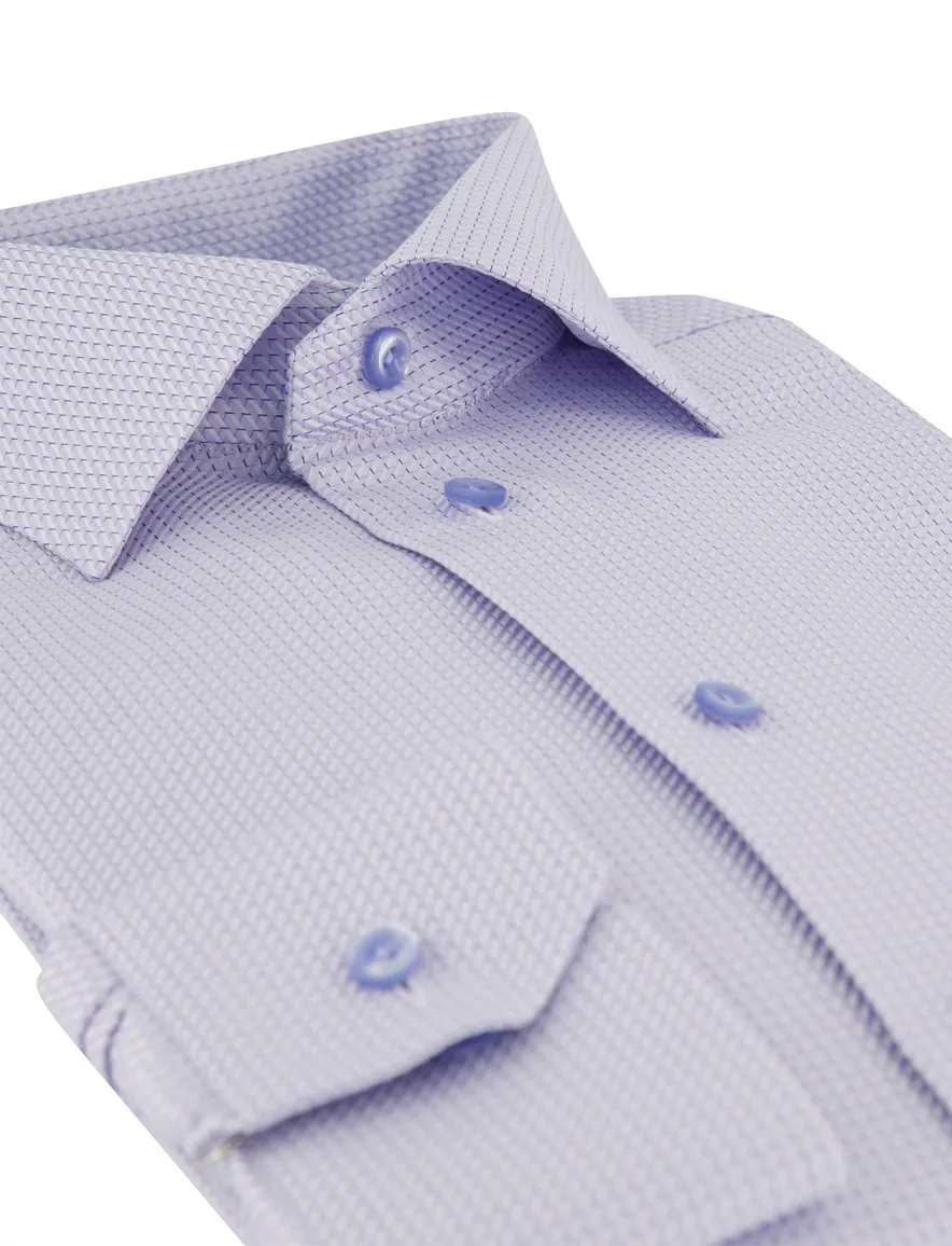 Eton Classic Fit overhemd blauw geprint