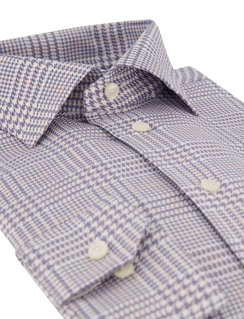 Overhemd Eton blauw