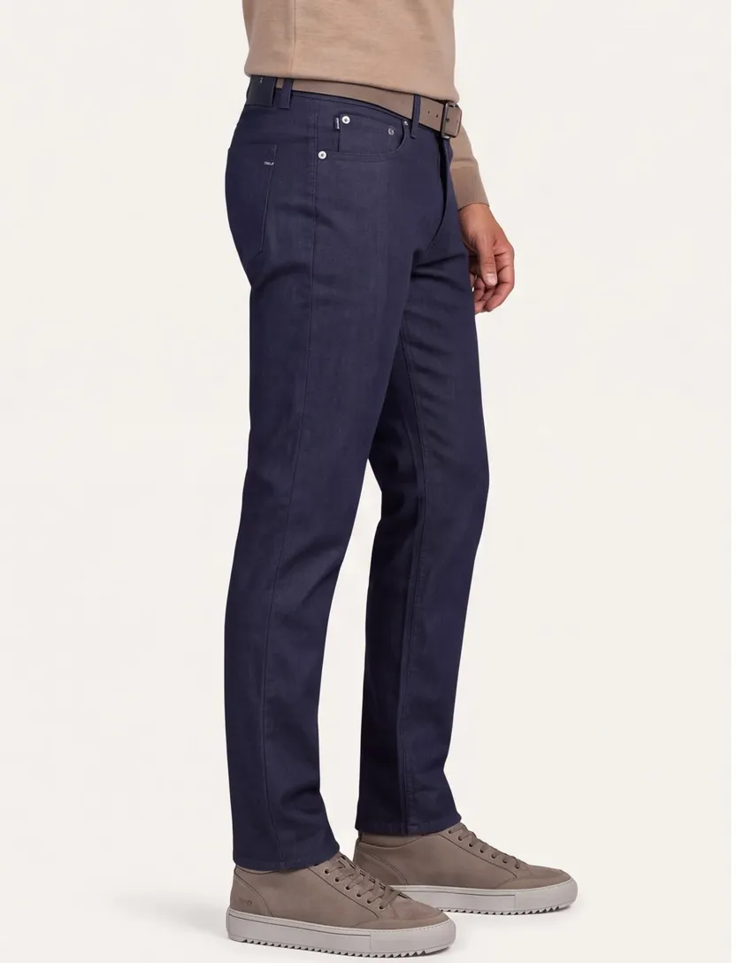 Broek Brax Chuck donkerblauw stretch