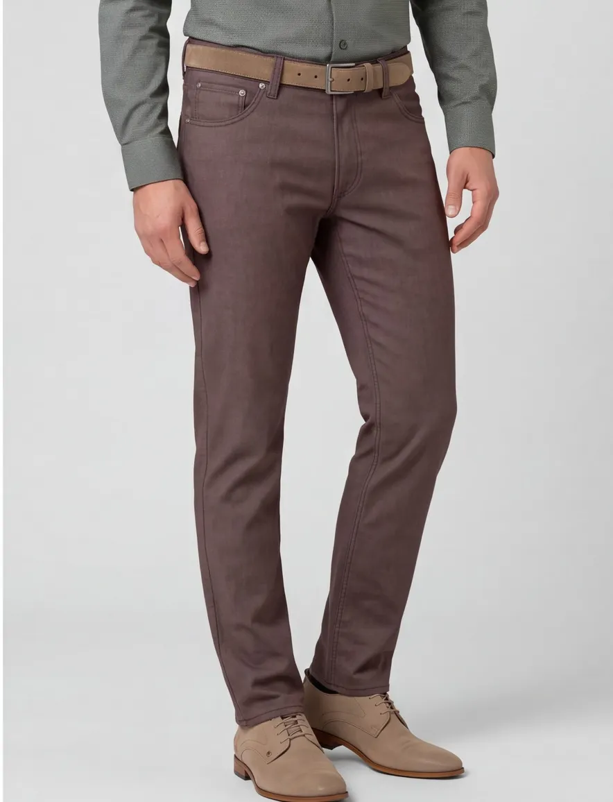 Brax Chuck broek bruin stretch