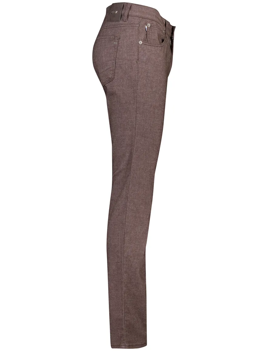 Brax Chuck broek bruin stretch