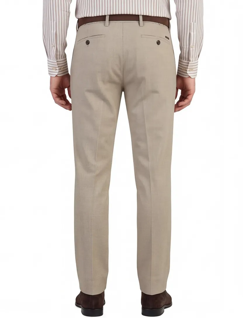 Broek Eurex THILO beige stretch chinos