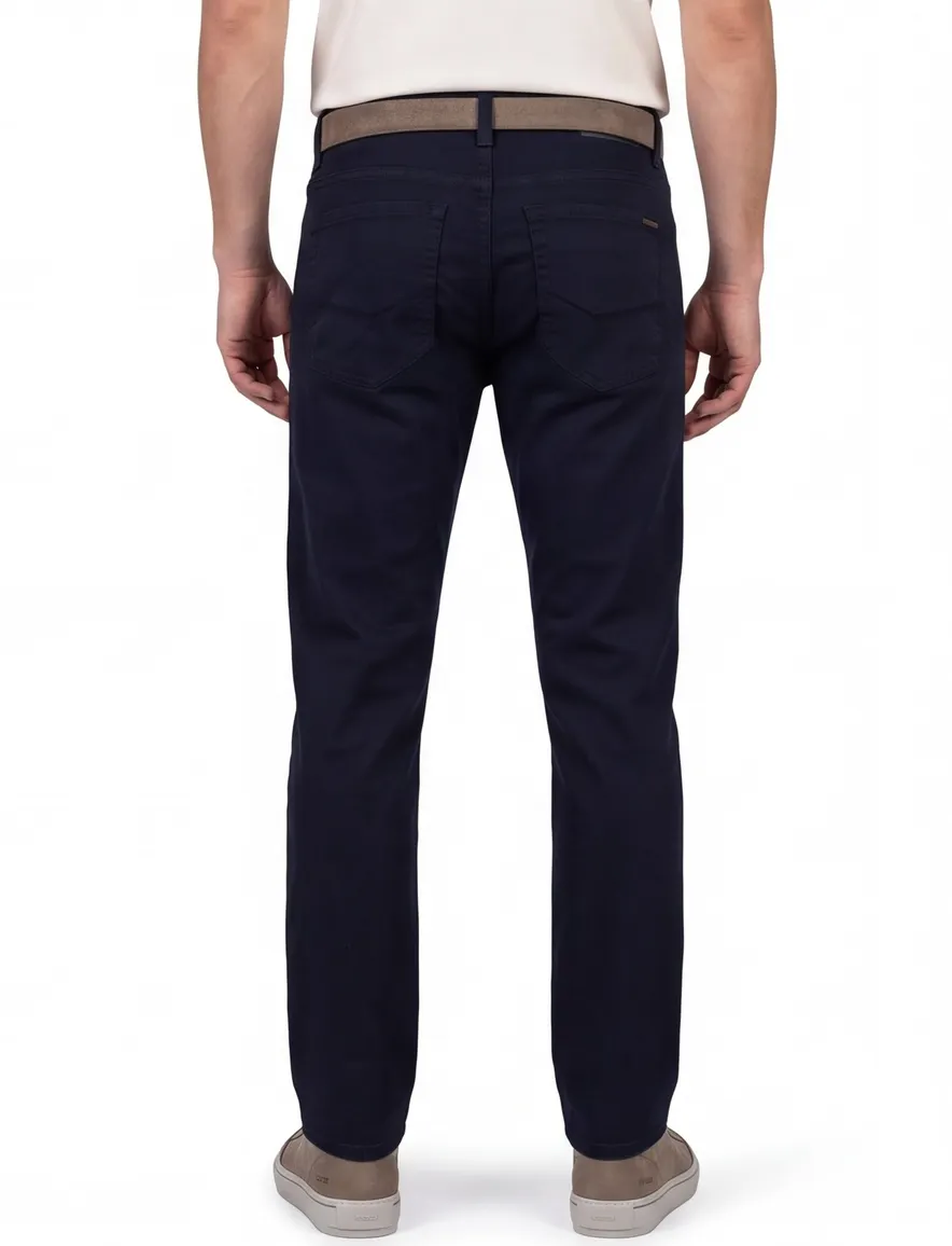 Pierre Cardin Lyon broek donkerblauw