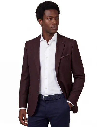 Carl Gross Carl Gross colbert bordeaux gemeleerd