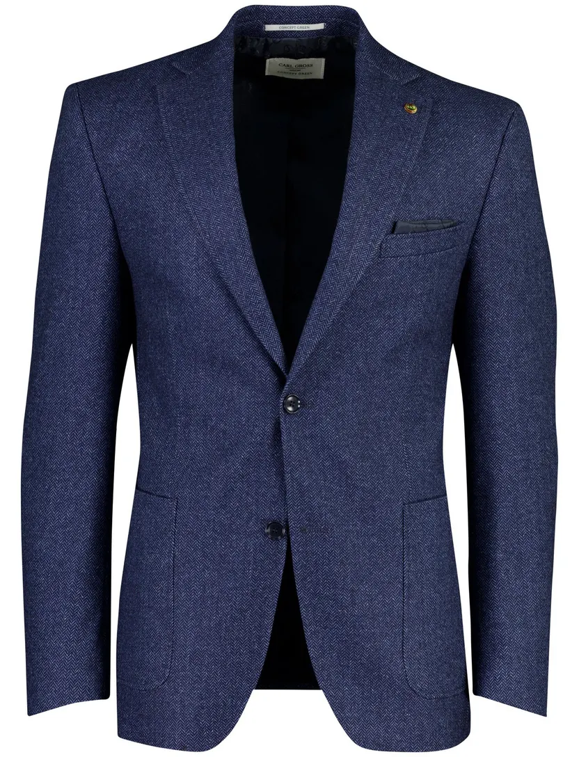 Colbert Carl Gross donkerblauw wol