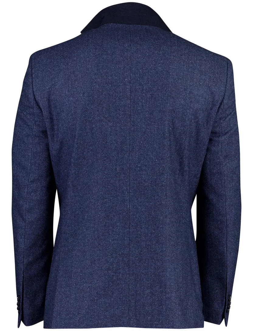 Colbert Carl Gross donkerblauw wol