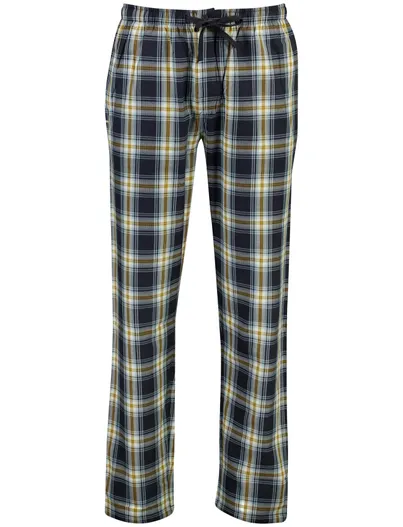Schiesser Schiesser Mix+Relax pyjama camel geruit