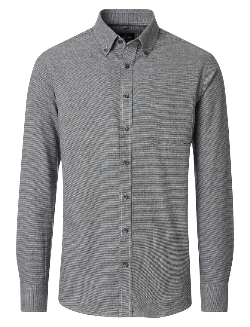 Overhemd Casa Moda Casual Fit antraciet