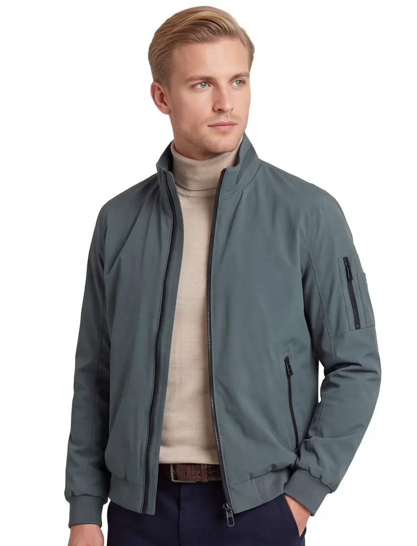 Bomberjack Casa Moda groen