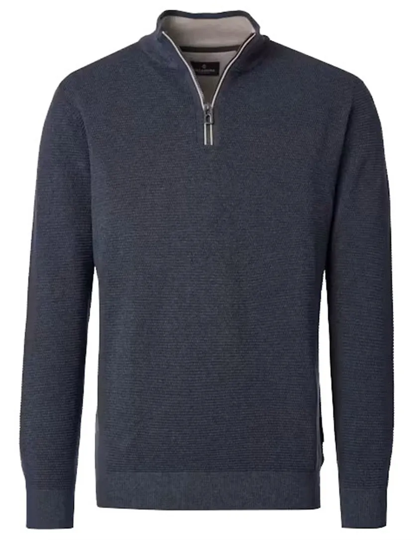 Trui Casa Moda donkerblauw gemeleerd