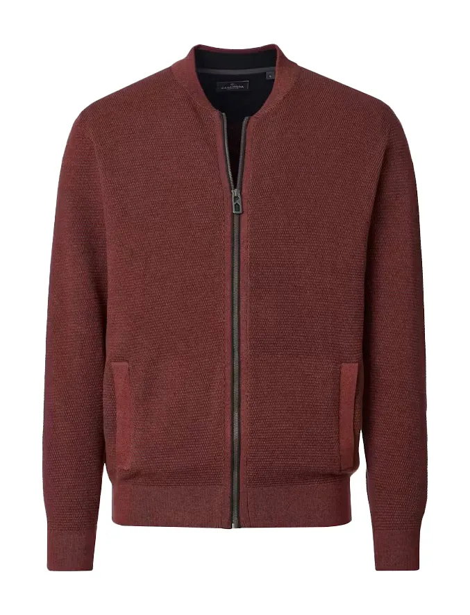 Casa Moda vest rood gebreid