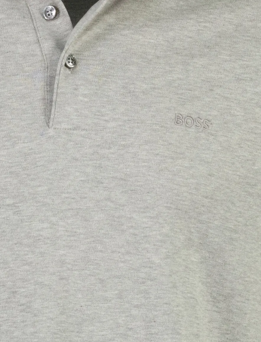 BOSS Black poloshirt grijs
