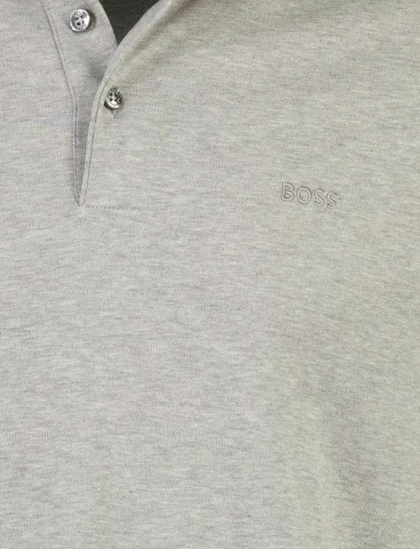 Poloshirt BOSS Black grijs