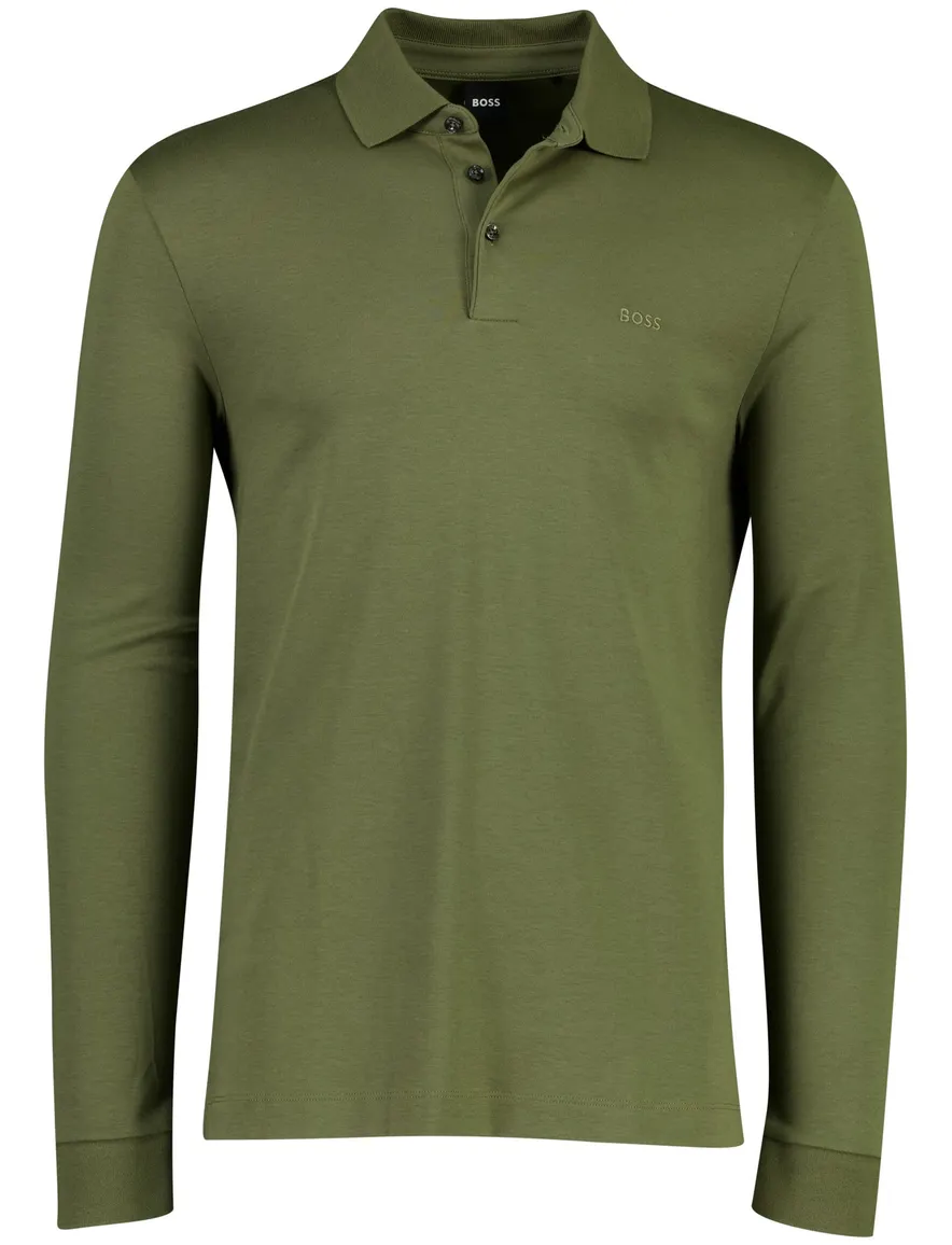 BOSS Black polo groen