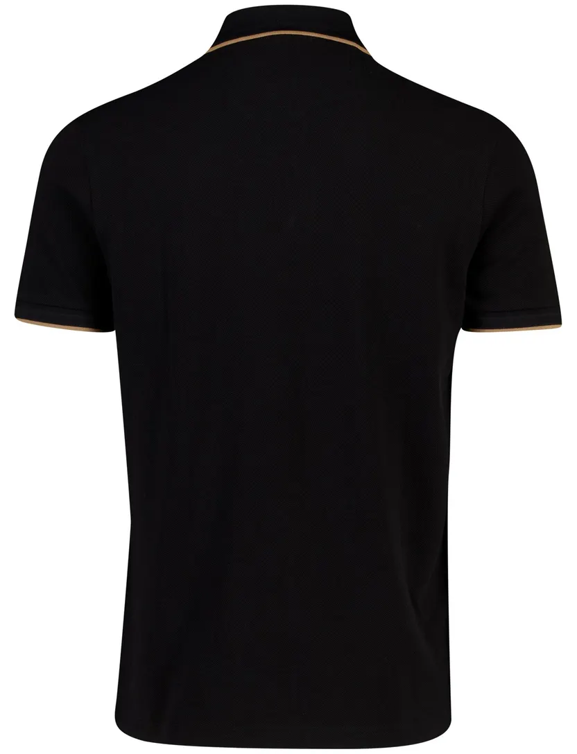 Poloshirt BOSS Green zwart BOSS Paddy