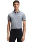 BOSS Green poloshirt grijs pique