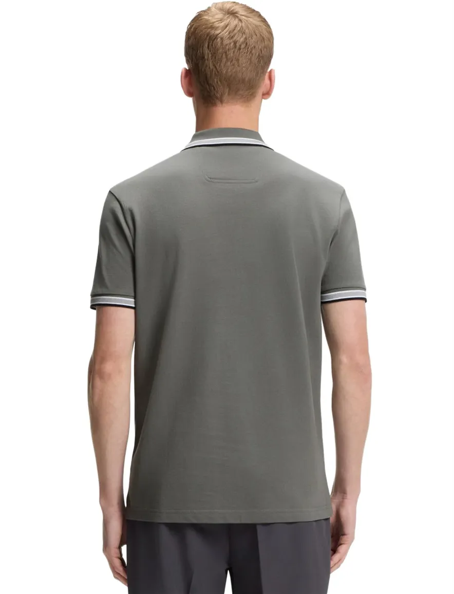 BOSS Green poloshirt grijs